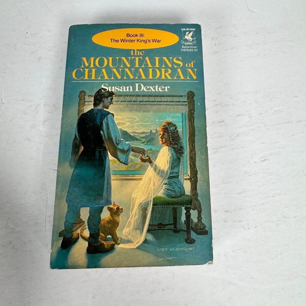 The Mountains of Channadran Susan Dexter 1986 First Edition Fantasy‎ Del Rey